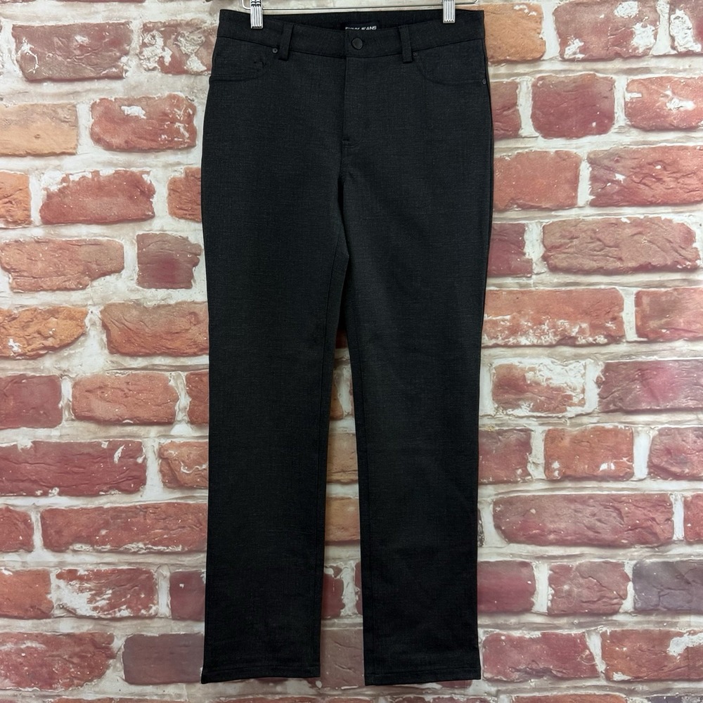 DKNY Jeans Women's Small Dark Gray Slim Leg Stretchy Everyday Casual Pants